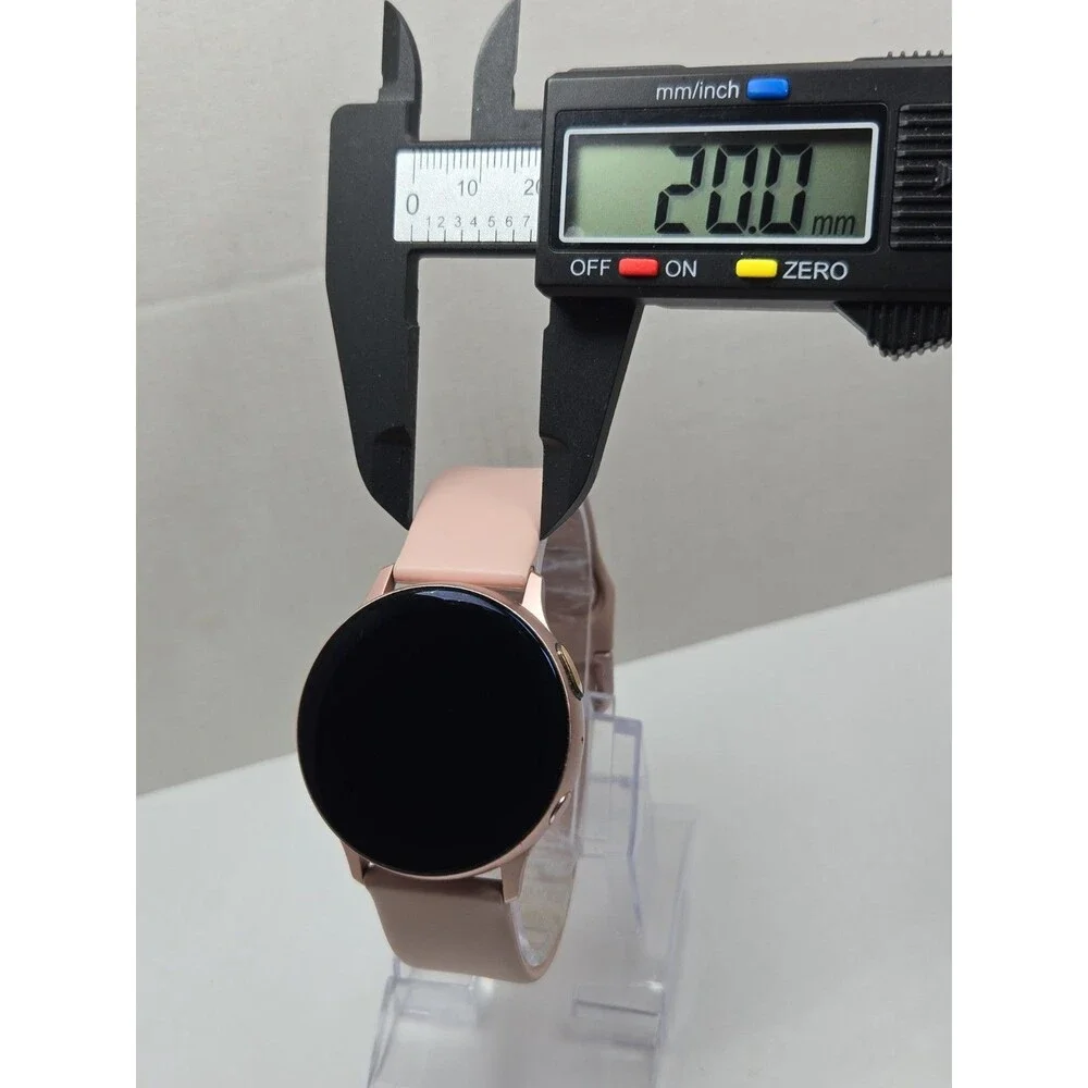 Samsung Galaxy Watch Active2 40mm Pink Aluminum GPS Bluetooth Smartwatch *READ